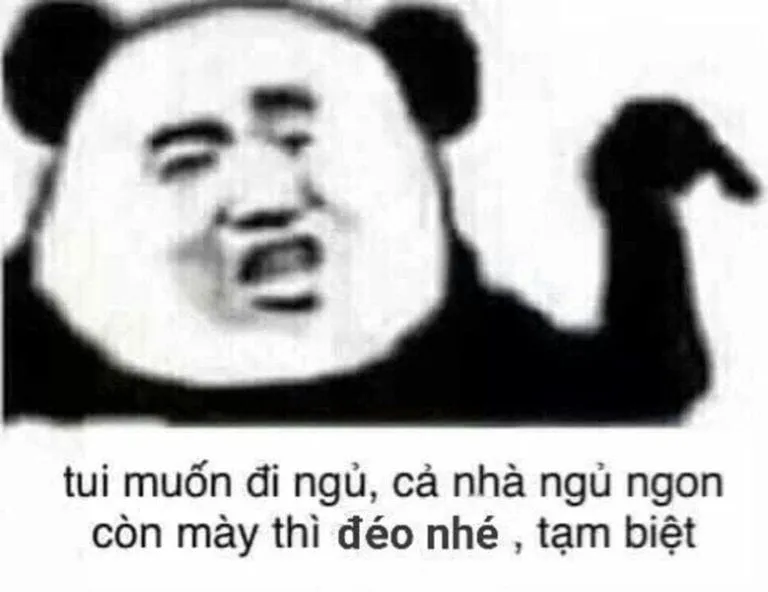 Xem ngay ảnh meme ngủ ngon để có một đêm ngủ trọn vẹn và dễ thương.