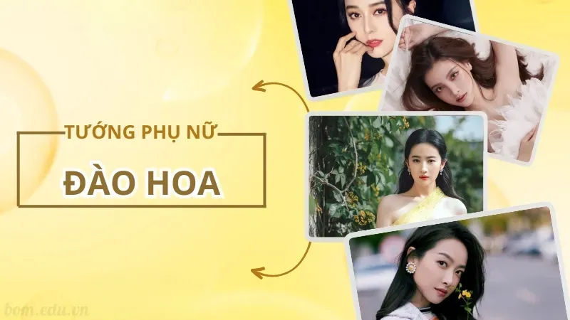 Nhân tướng học tướng người đào hoa ở phụ nữ