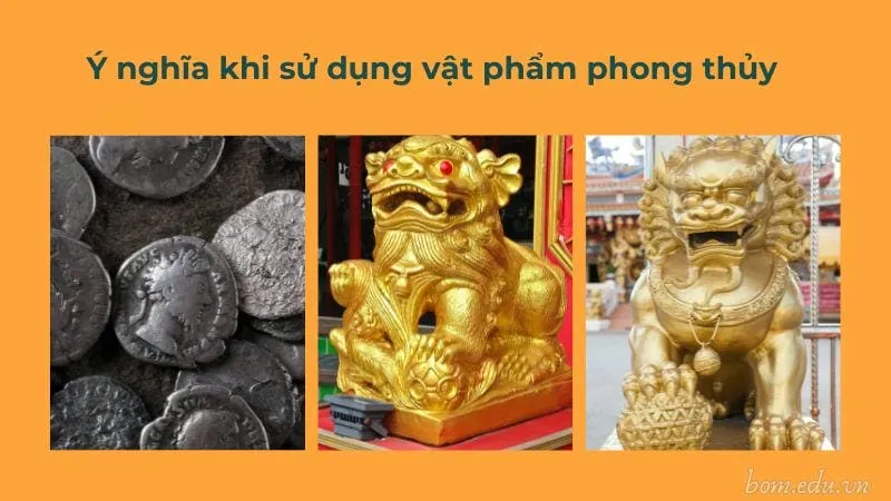 Ý nghĩa khi sử dụng vật phẩm phong thủy