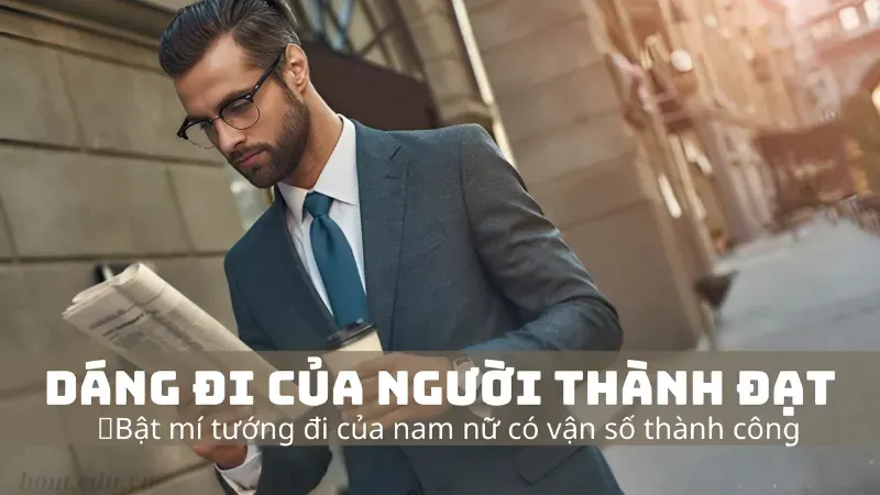 Dáng đi của người thành đạt dành cho nam