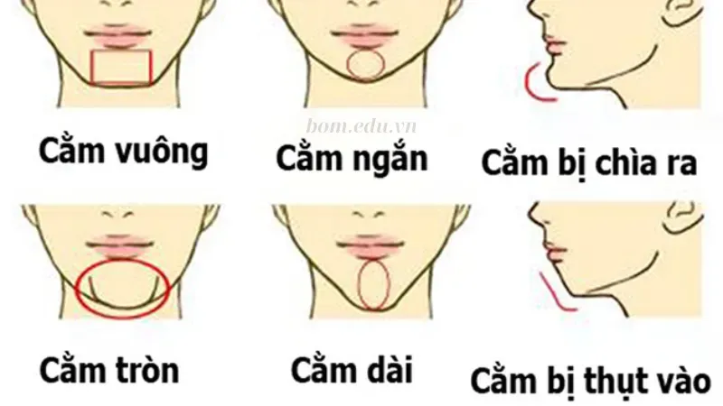 Dáng cằm mang lại tài lộc và may mắn