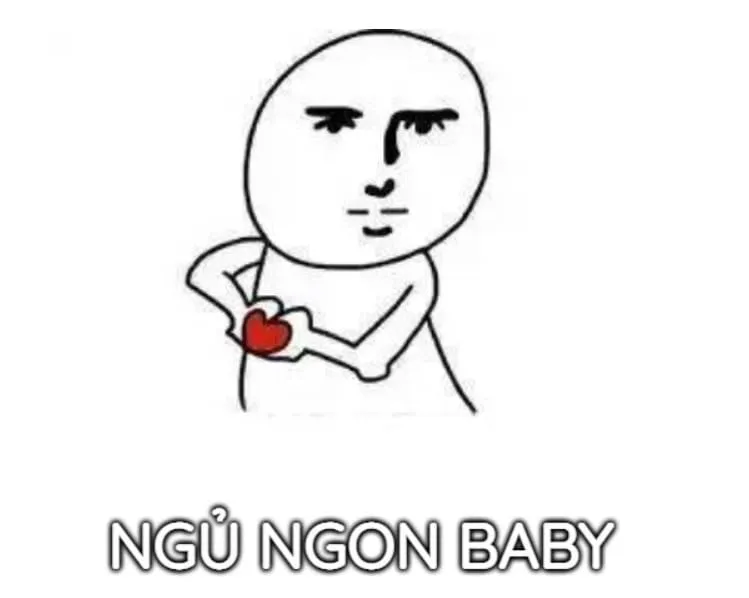 Ảnh meme chúc ngủ ngon - Tạm biệt ngày dài với nụ cười nhẹ nhàng.