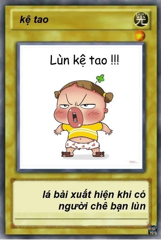 Ảnh meme thẻ bài giúp tạo ra những trận đấu thẻ bài đầy sáng tạo và vui nhộn!