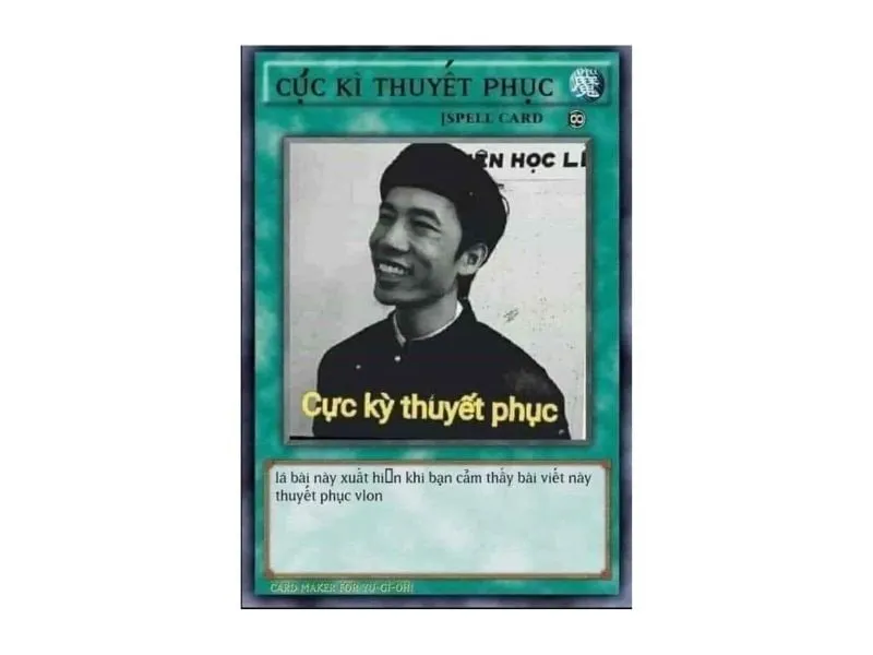 Lá bài meme Uno cực kỳ sáng tạo, giúp bạn tạo ra những tình huống vui nhộn trong trò chơi!