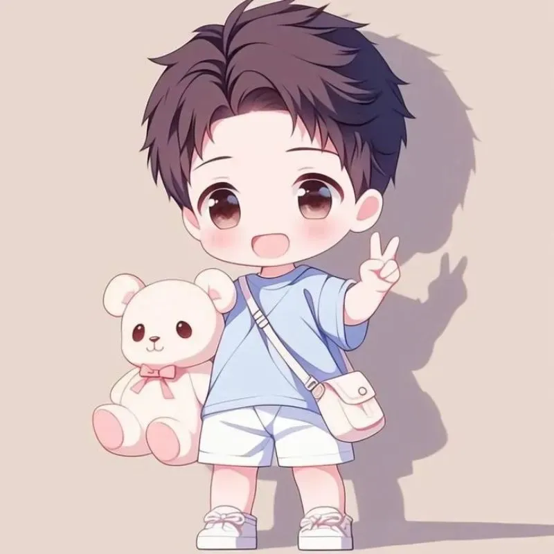 Đại diện chibi dễ thương, ngọt ngào và đáng yêu, lý tưởng cho mọi người yêu thích anime