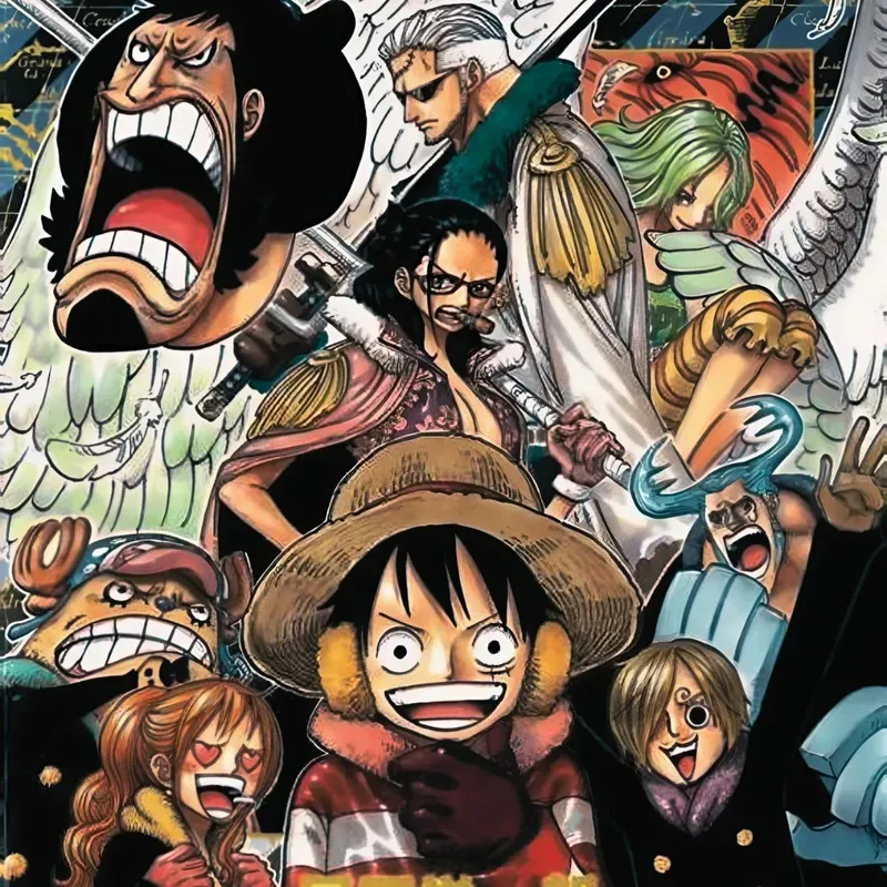 Hình nền Luffy Gear 5 Nika, biểu tượng của sức mạnh thần thánh trong One Piece