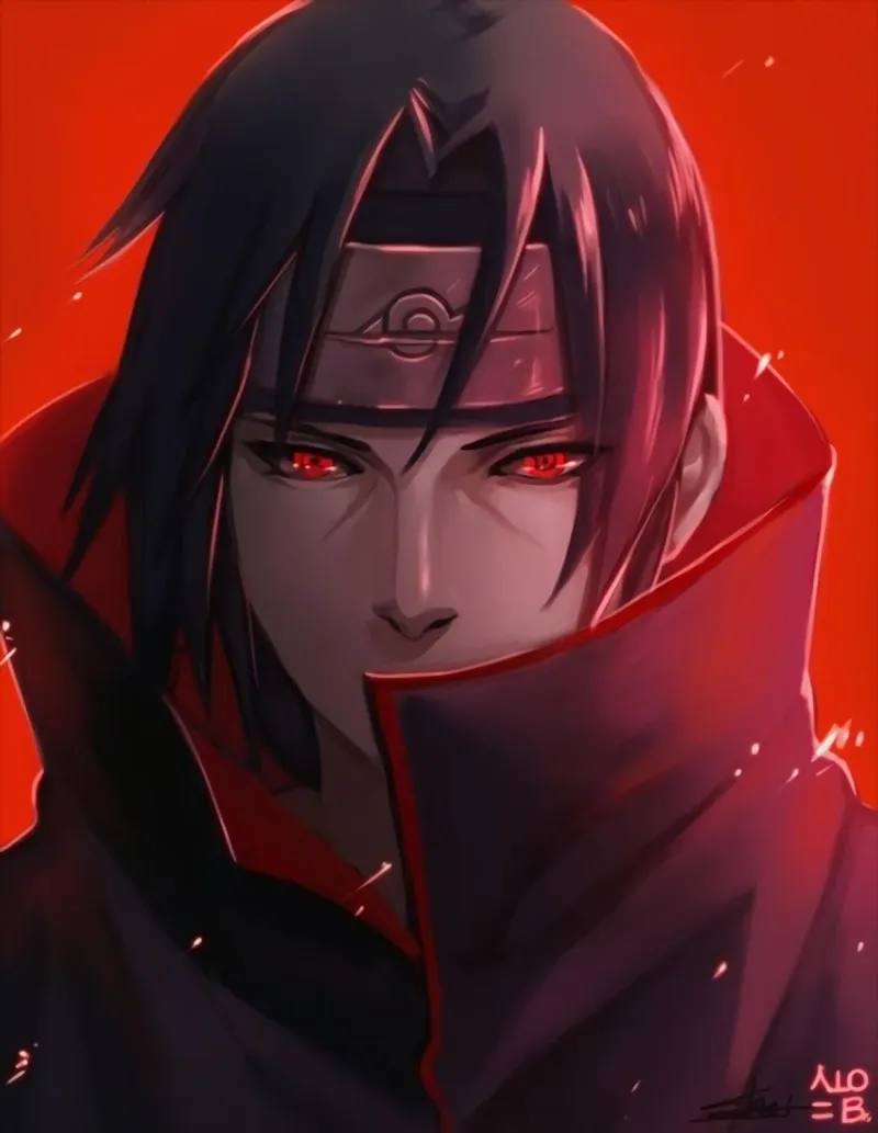 Ảnh Itachi đẹp, hoàn hảo cho những ai muốn hiện tình yêu với nhân vật Sasuke trong Naruto