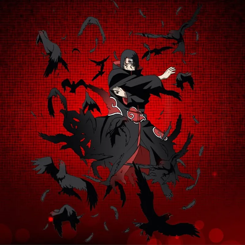 Hình ảnh Itachi Susanoo đầy ấn tượng, khắc họa sức mạnh tăng cường của Itachi trong Naruto