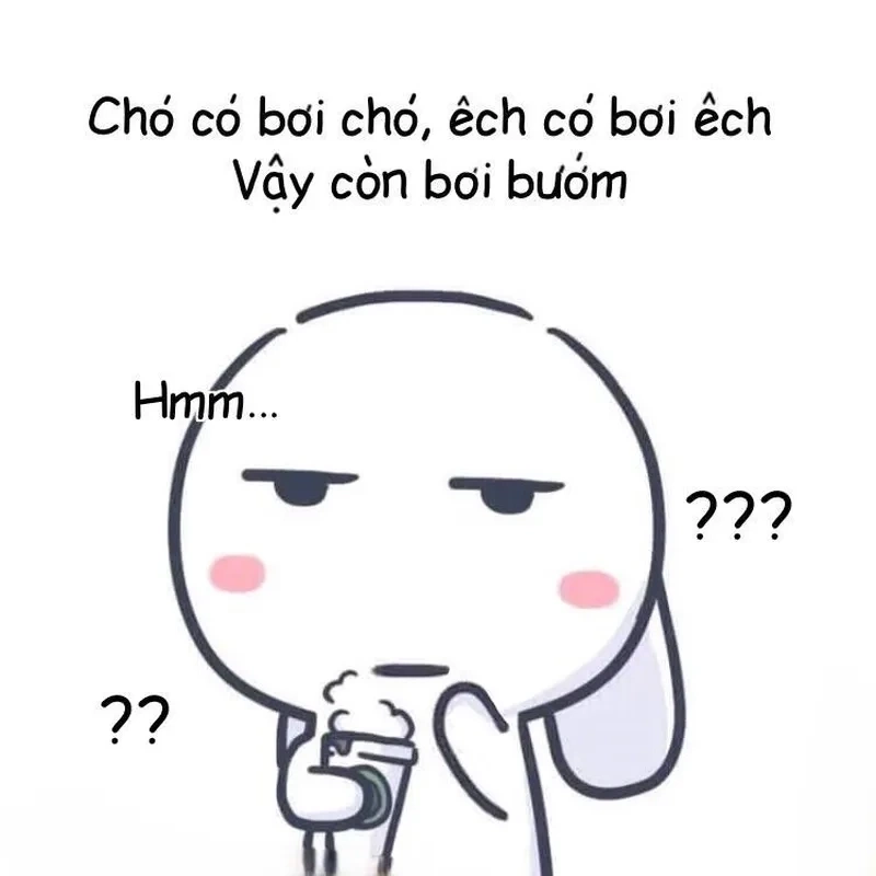 Meme thỏ 7 màu làm giang hồ tạo tiếng cười sảng khoái.