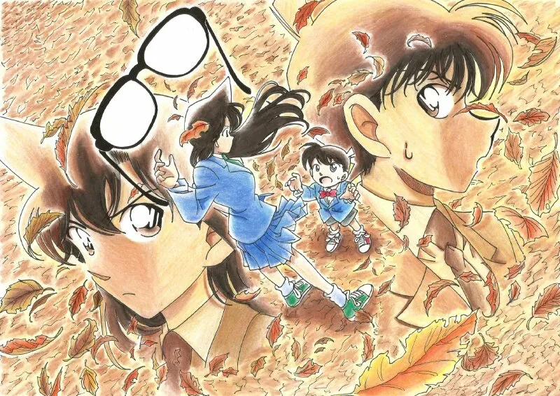 Hình nền anime Conan bạo, đậm chất hành động và kịch tính