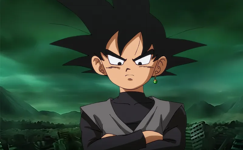 Hình nền Black Goku, mang đến không gian bí ẩn và quyền lực.