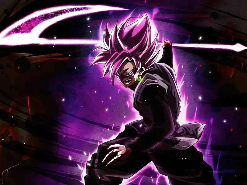 Hình Goku Black đầy ấn tượng, là lựa chọn tuyệt vời cho màn hình.