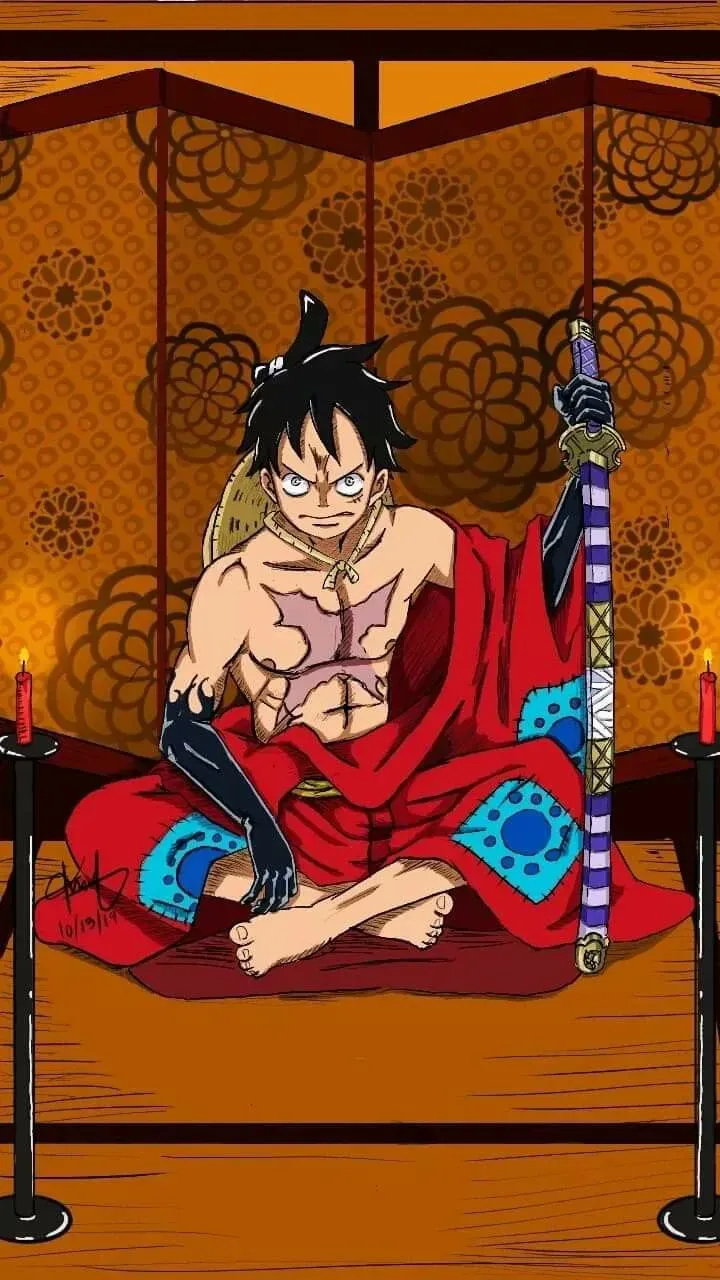 Hình nền Luffy Gear 5 ngầu, lựa chọn tuyệt vời cho màn hình của bạn