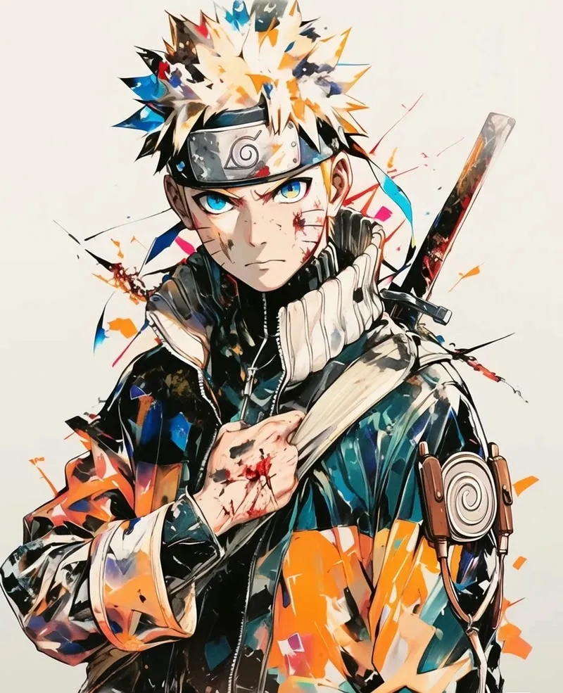 Naruto Lục Đạo ngầu với phong thái bất bại trong anime