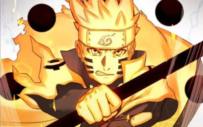 Hình Naruto Lục Đạo Tiên Nhân trong trạng thái siêu phàm