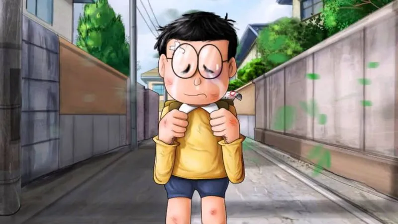 Chọn hình Nobita cute cho trang cá nhân của bạn để thể hiện sự ngọt ngào