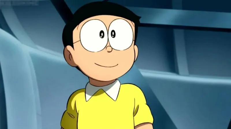 Nobita dễ thương kết hợp với Doremon mang đến sự dễ thương tuyệt vời