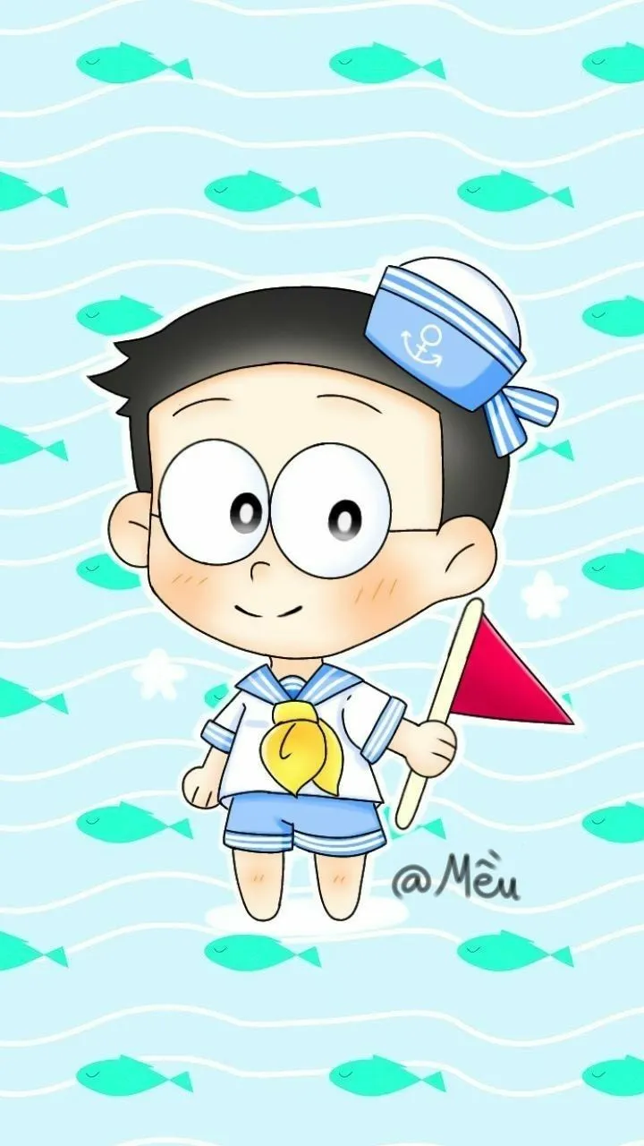 Ảnh Nobita đẹp luôn thu hút ánh nhìn của người đối diện, là lựa chọn tuyệt vời cho avatar