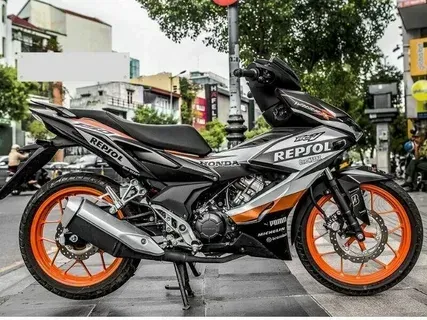 Avatar xe Satria độ tinh tế, điểm nhấn cho dân chơi xe đam mê tốc độ