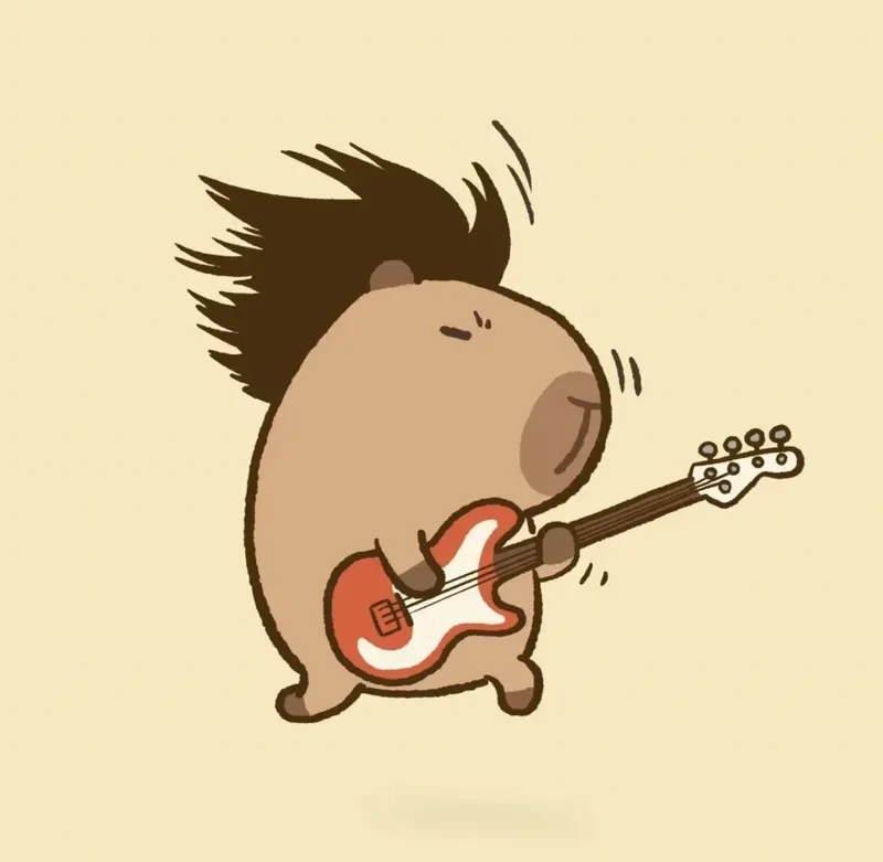 Capybara cute meme hài hước, đáng yêu cho mọi cuộc trò chuyện.