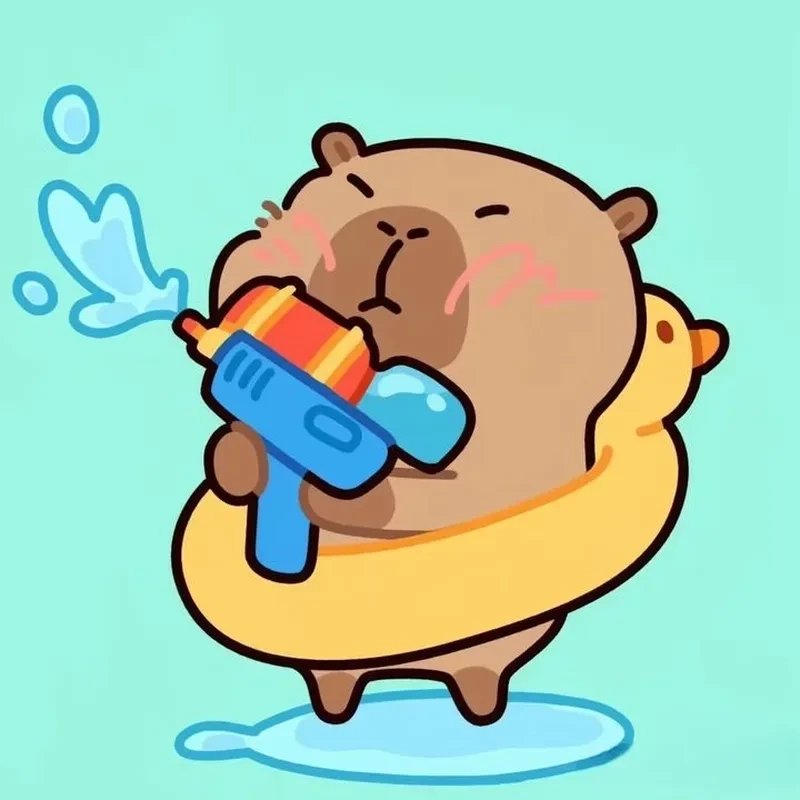 Capybara i love you meme dễ thương, gửi lời yêu thật sáng tạo.