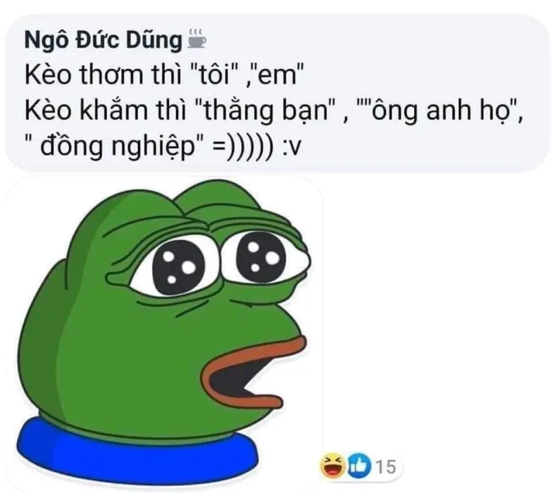 Meme ếch đấm với những tình huống cực kỳ hài hước và bất ngờ.