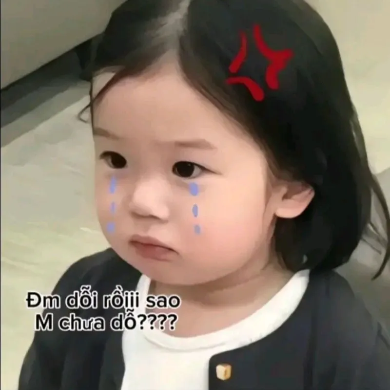 Những meme về em bé dễ thương sẽ là liều thuốc tinh thần, làm bạn cười sảng khoái và quên đi mệt mỏi!