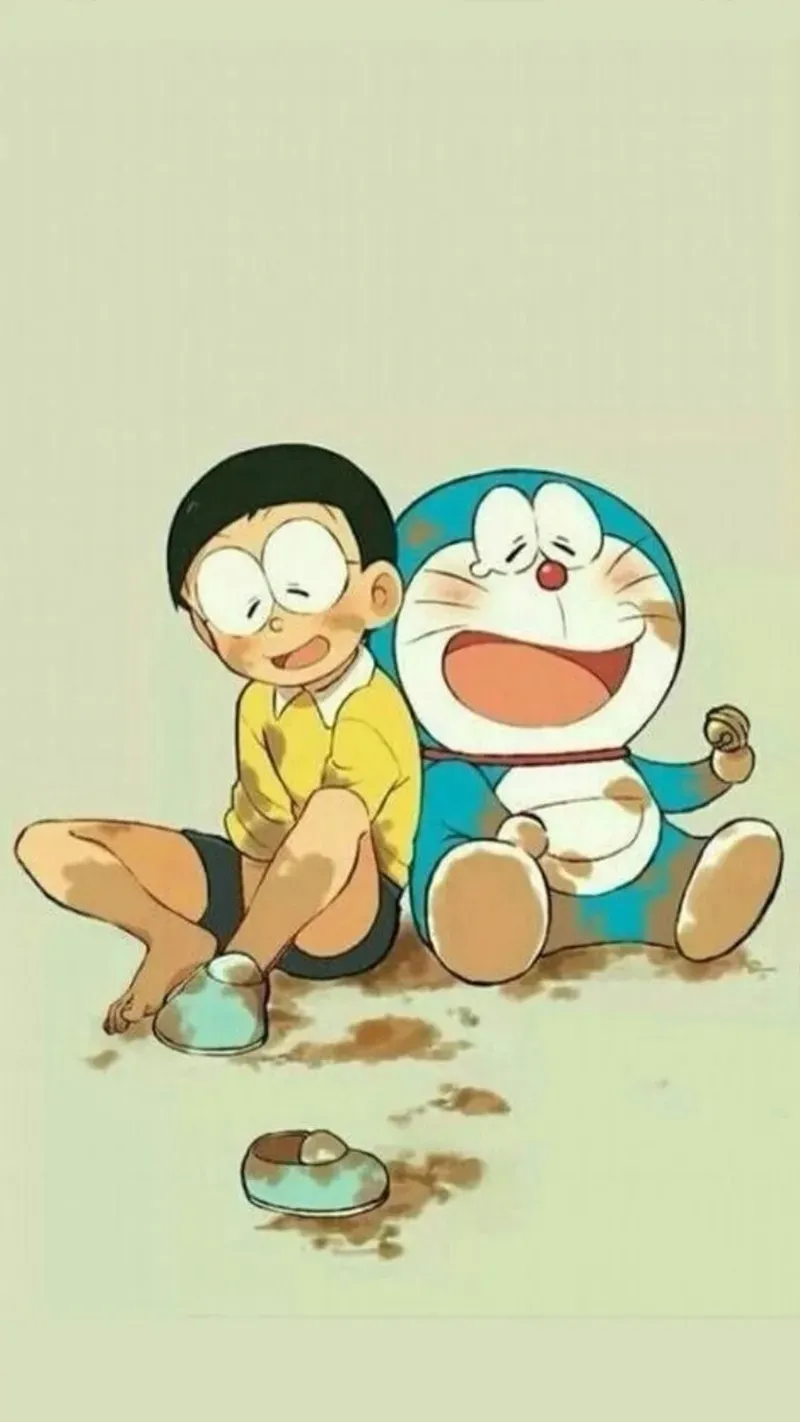 Doraemon hình nền mang lại sự dễ thương và sinh động cho màn hình của bạn