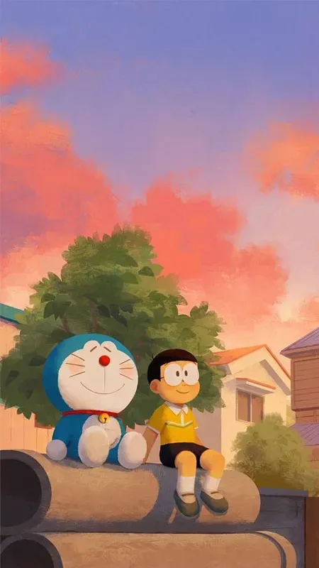 Tải hình nền máy tính Doraemon giúp bạn trang trí màn hình thêm phần dễ thương