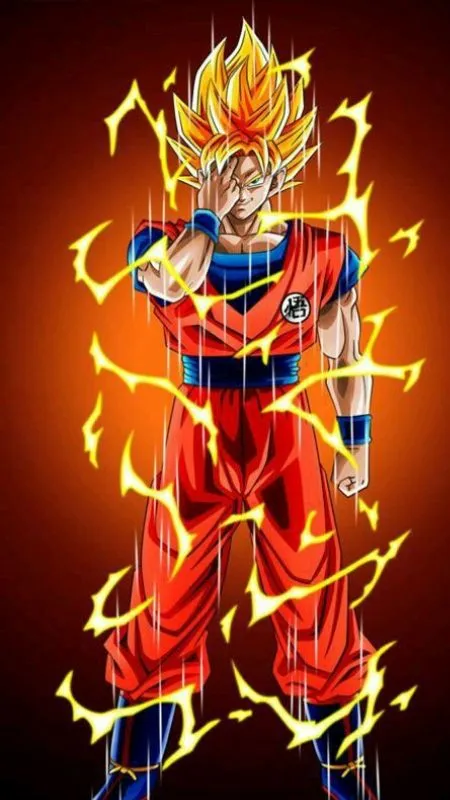 Hình nền Goku, giúp màn hình của bạn thêm mạnh mẽ.