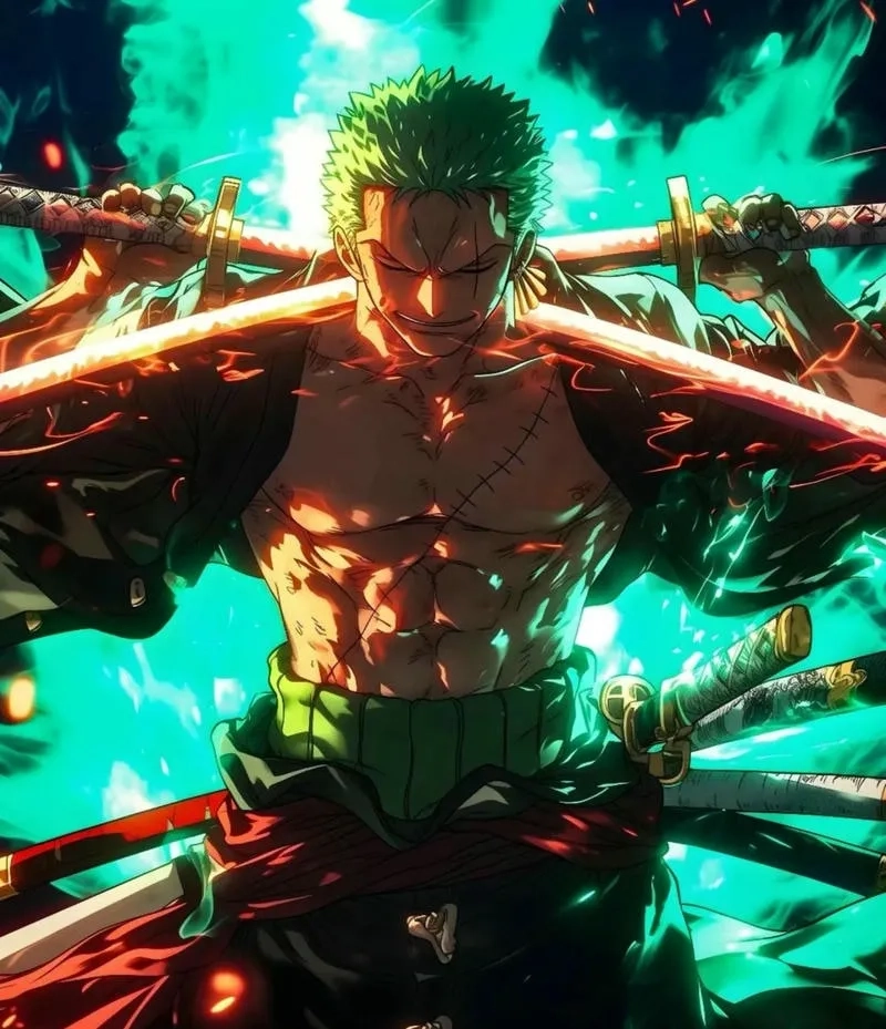 Ảnh avatar Zoro sẽ giúp bạn thể hiện phong cách cá nhân và đam mê với One Piece.