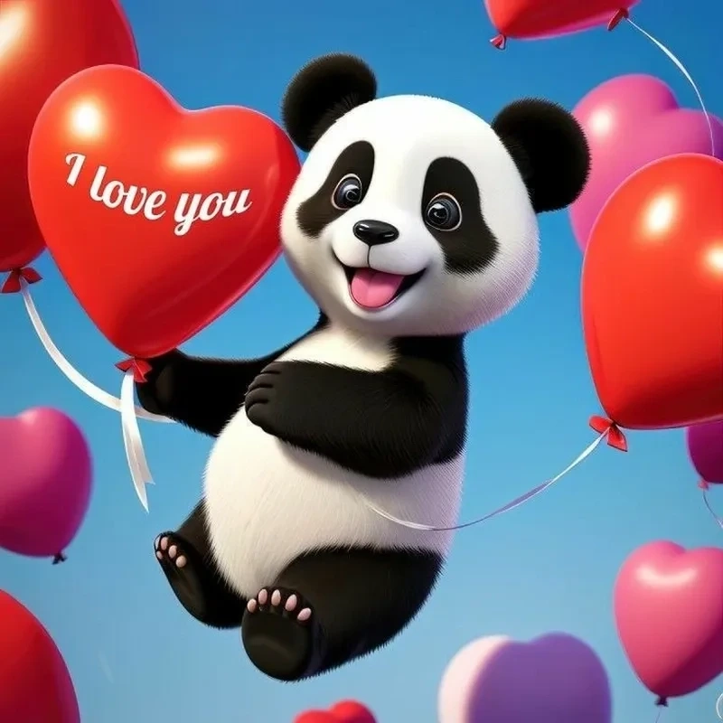 Meme i love you meme romantic, lãng mạn và ngọt ngào.