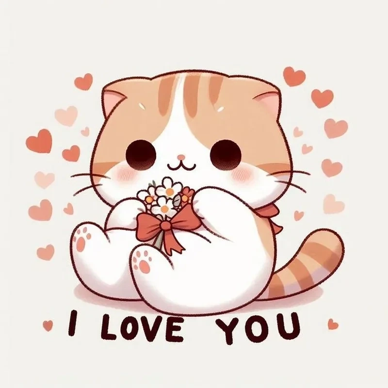 Meme i love you too egg dễ thương dành cho fan.