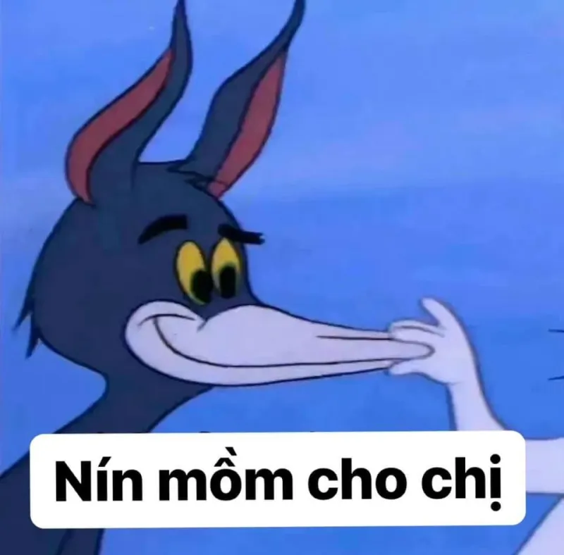 Hình ảnh meme bựa siêu lầy, đậm chất giải trí.