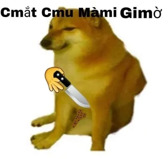 Meme Cheems chúc mừng sinh nhật cực kỳ đáng yêu và vui nhộn