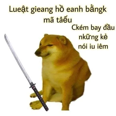 Meme Cheems cực kỳ vui nhộn với những khoảnh khắc đáng yêu