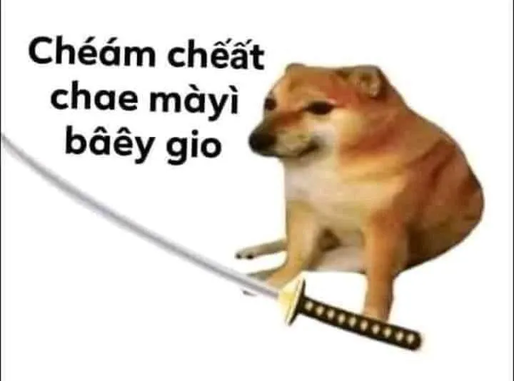 Meme Cheems chỉ tay mang đến những khoảnh khắc hài hước không thể bỏ qua