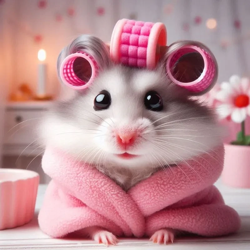 Meme Chuột Hamster Cute cực kỳ dễ thương và đáng yêu.