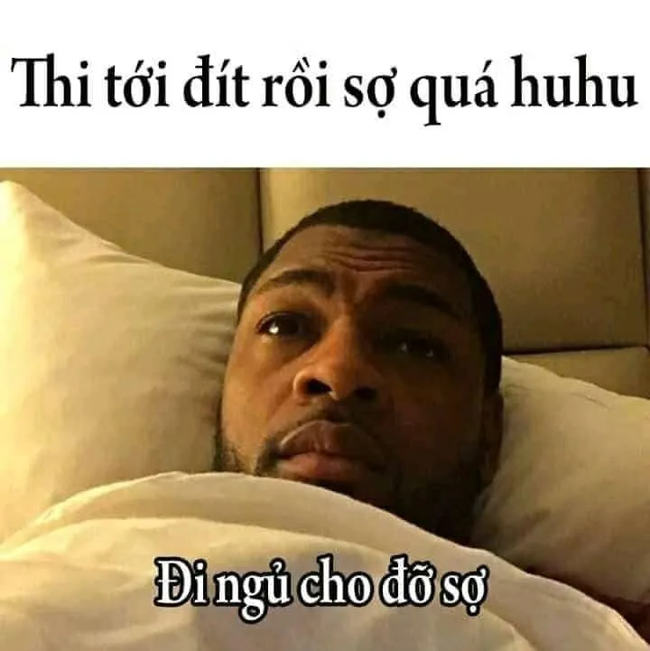 Ảnh meme đi ngủ giúp bạn thư giãn và ngủ ngon hơn