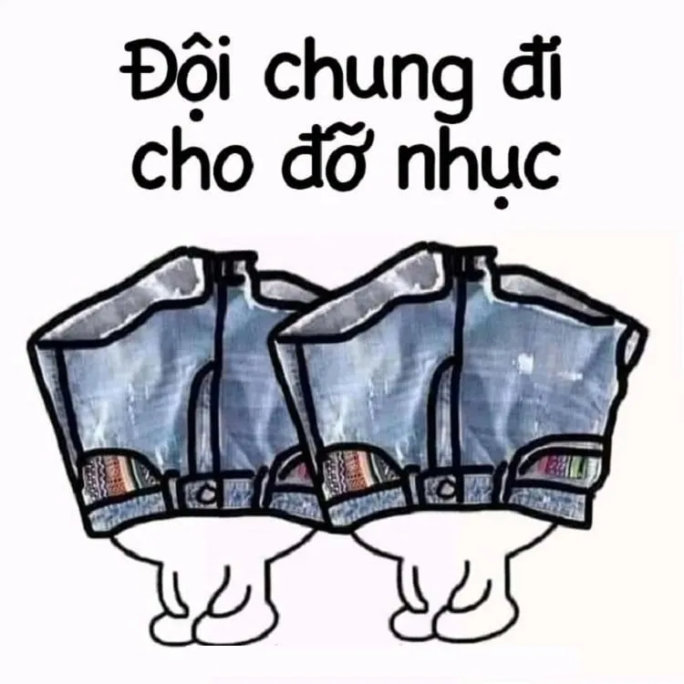 Khi meme đội quần kết hợp với Hello Kitty, sẽ tạo nên sự đáng yêu tuyệt vời!