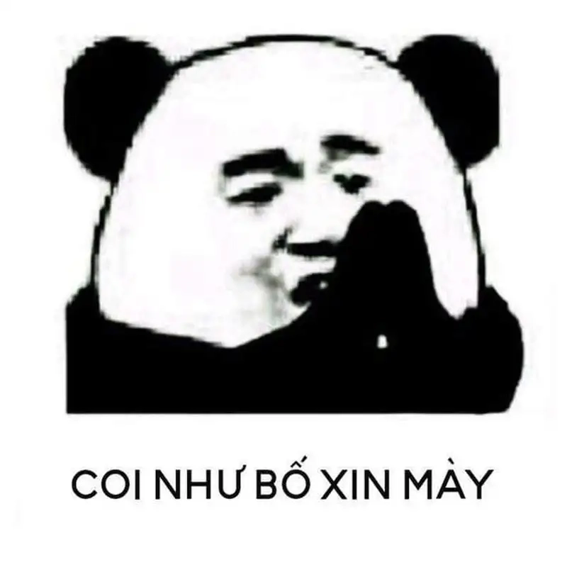 Meme linda lạy thể hiện sự ngây ngô nhưng không kém phần vui nhộn.