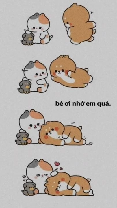 Cảm thấy nhớ em meme giúp bạn bày tỏ cảm xúc dễ thương.