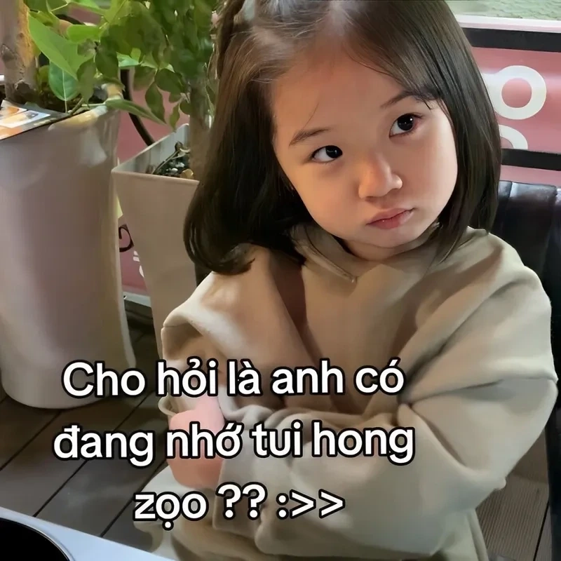 Ảnh meme nhớ người yêu sáng tạo, biểu đạt nỗi nhớ độc đáo.