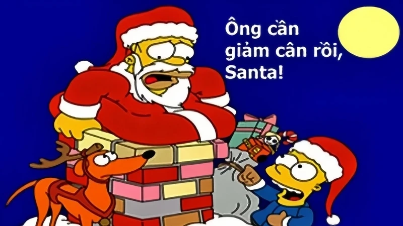 Christmas meme giáng sinh dễ thương, khiến mùa lễ thêm phần vui tươi.