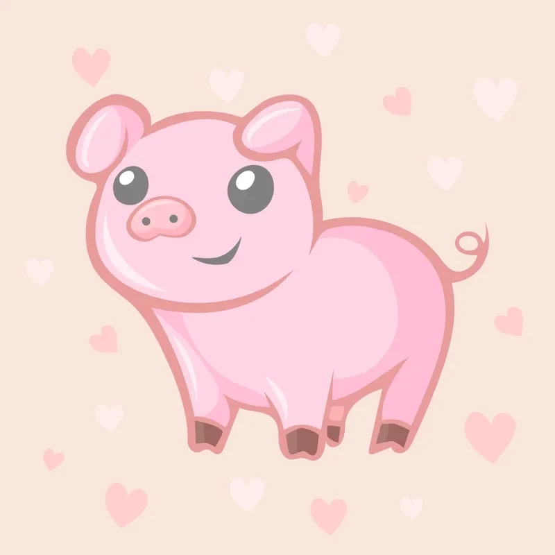 Pig meme dễ thương, gây cười, tạo niềm vui cho người xem.