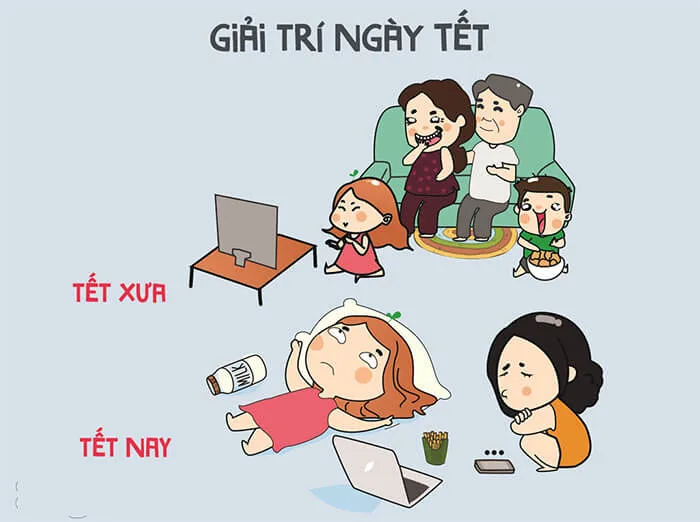 Những ảnh meme Tết hài hước, thú vị khiến ai cũng bật cười ảnh tết meme.