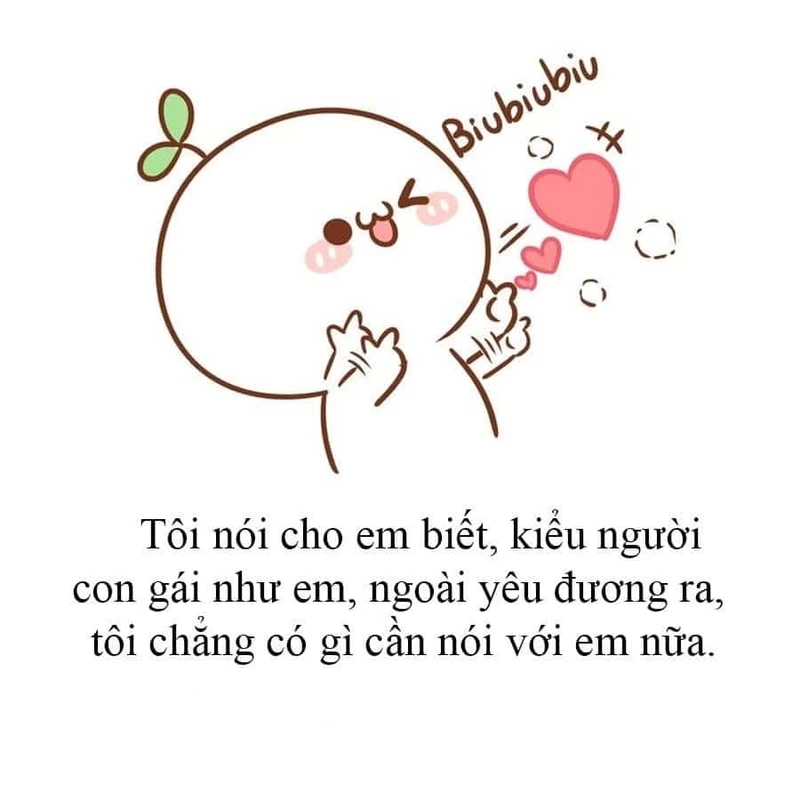 Hình meme cute tình yêu làm nổi bật cảm xúc chân thật.