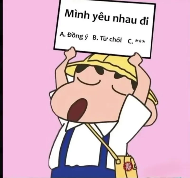 Meme mãi yêu lãng mạn, nhấn mạnh tình cảm lâu dài và bền vững.