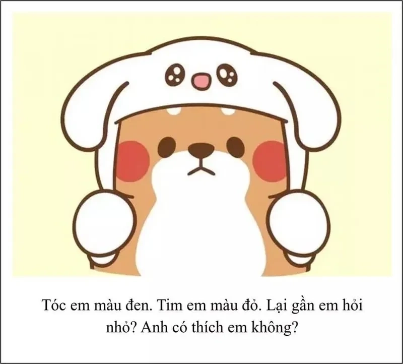 Meme tình yêu vũ trụ ngọt ngào, gửi gắm thông điệp yêu thương vô tận.