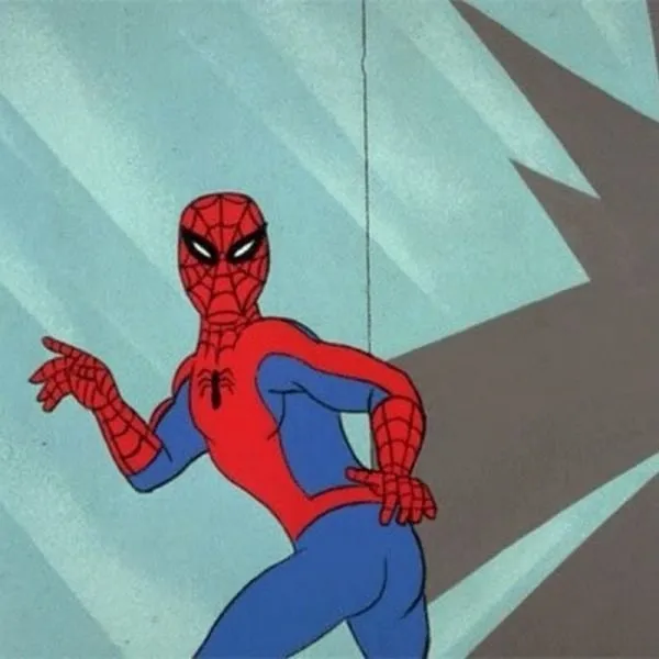 Spider-Man bất ngờ trong meme, không ai đoán trước được phản ứng của anh ta.